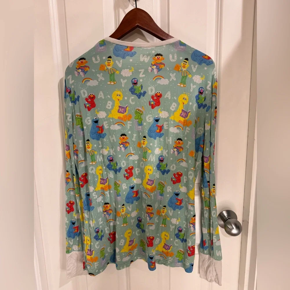 Little Sleepies Sesame Street Pajama Shirt - Picture 3 of 4